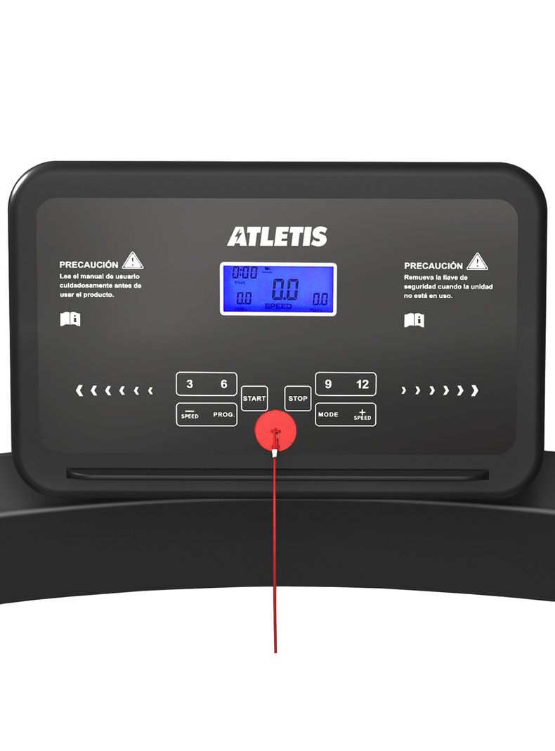 Trotadora  Atletis Endurance VI 12.8km/h 2.0hp Plegable-3