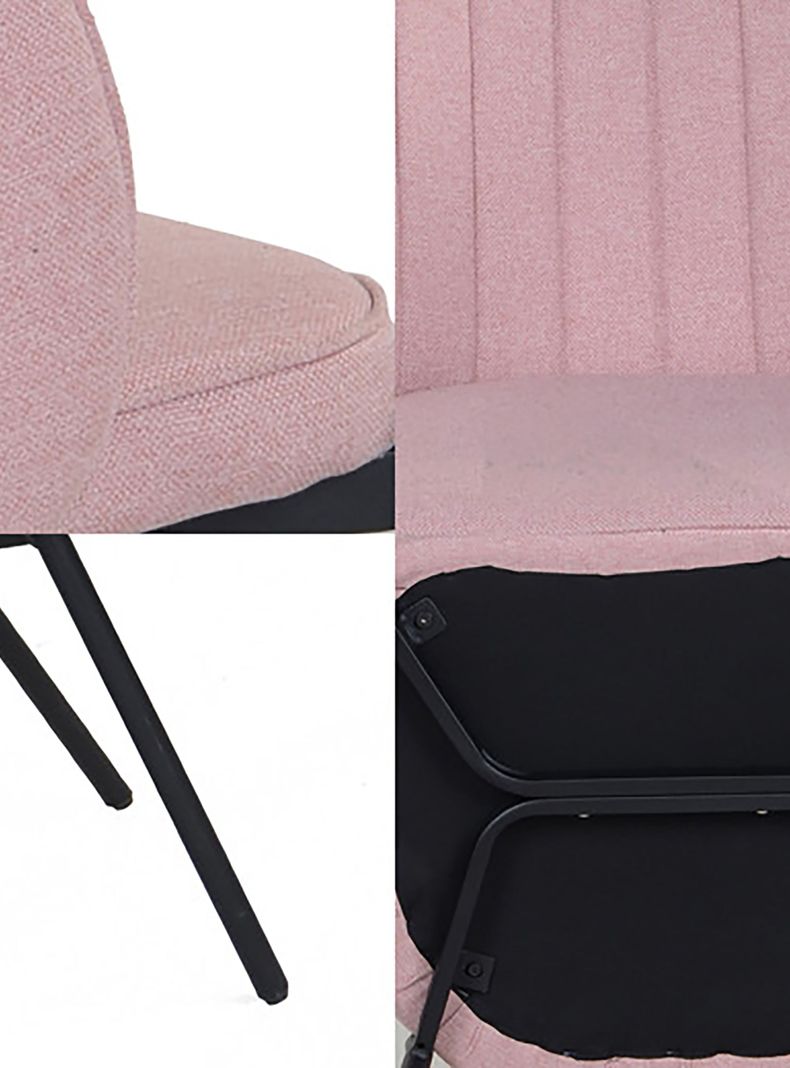 Silla de Comedor Claire Rosado-4