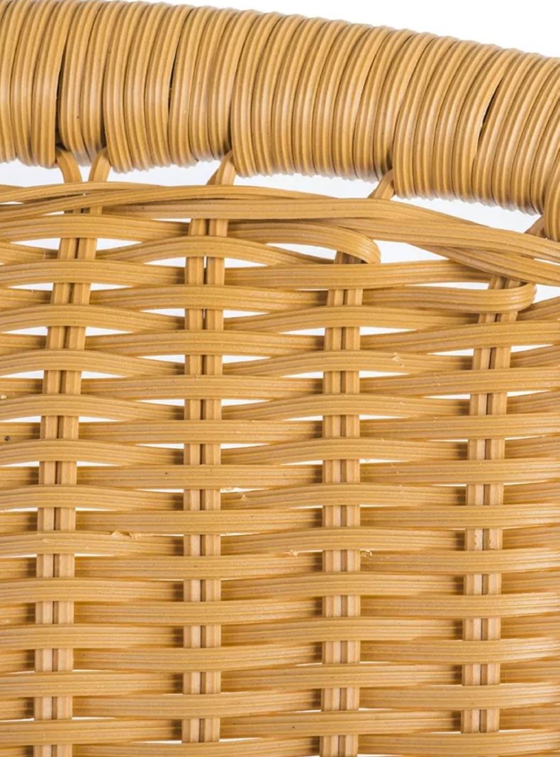 Set terraza Maceio 2 sillas + Mesa vidrio 70x60 cm Beige-5