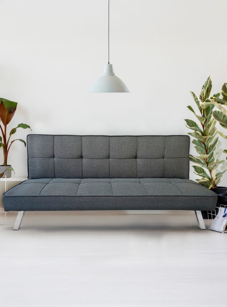 Futón Foster Gris Oscuro 167x76x80-1