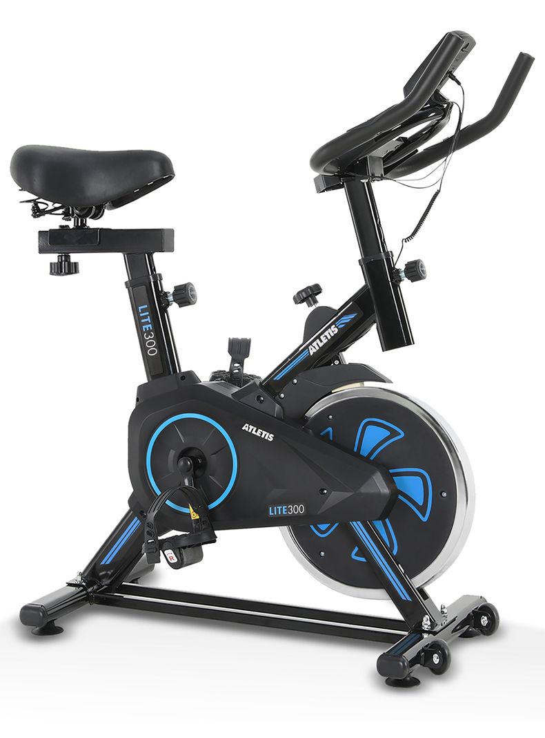 Bicicleta Spinning Atletis Lite 300 Celeste 4 Kg-0