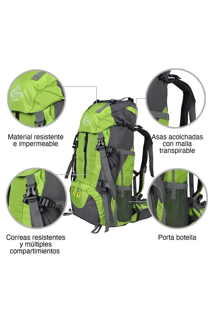 MOCHILA CAMPING 50L -2