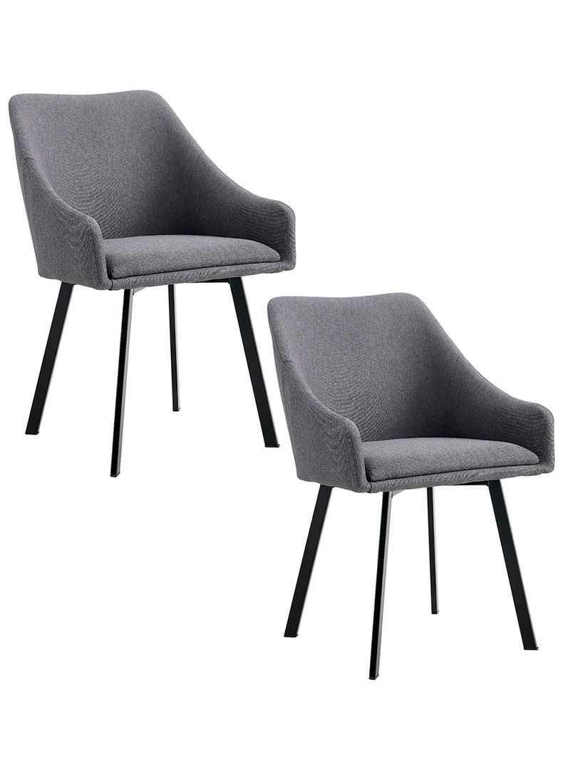 Pack 2 Sillas de Comedor Pereira Gris-0