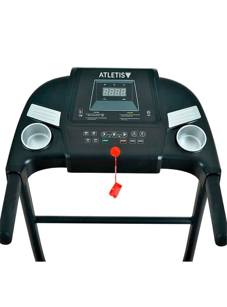 Trotadora Eléctrica Atletis MP3 Altavoces T800-5