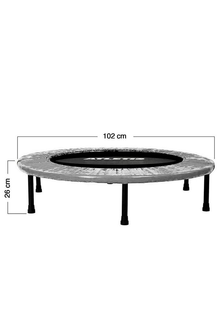 Trampolín 1 Metro Plegable Fit Cama Elástica Gris-2