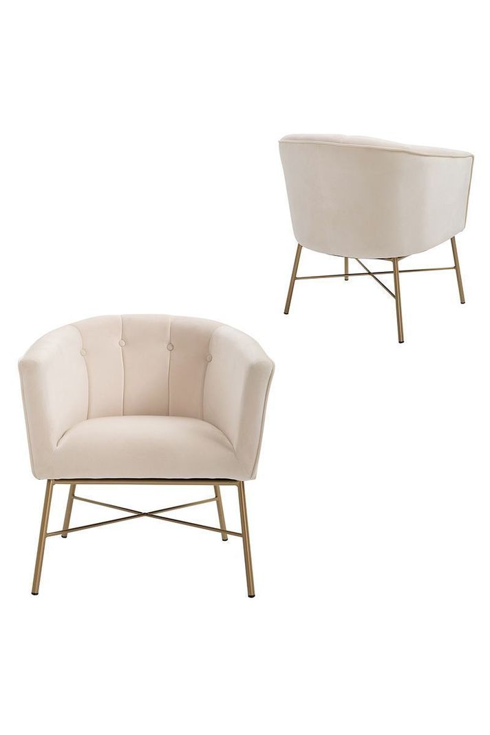 Poltrona Sitial Terciopelo Navona Beige-4
