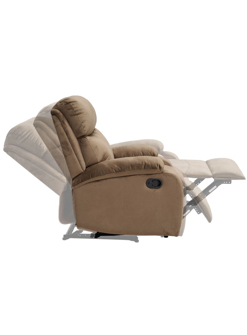 Berger Reclinable Milan Terciopelo Café-6