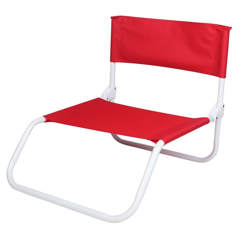 Silla de Descanso Plegable Rojo-0