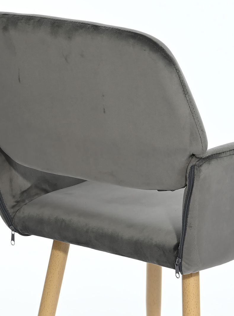 Pack 2 Sillas Comedor Sitial Cromwell Gris-4