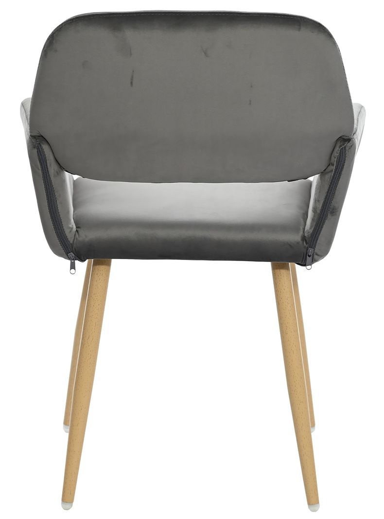 Pack 2 Sillas Comedor Sitial Cromwell Gris-6