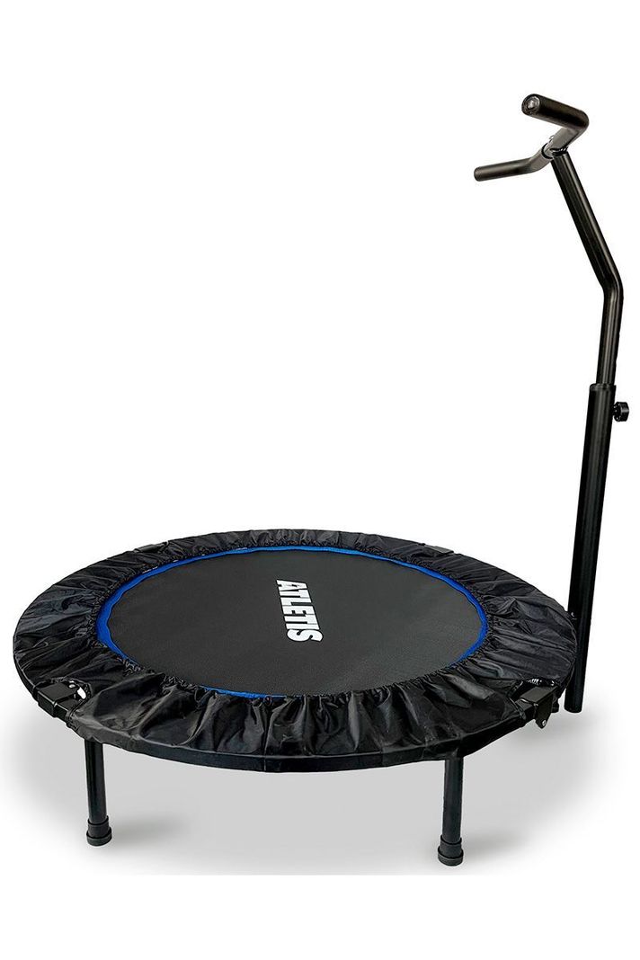 Trampolín con barra 1.02mts Pro Fitness Azul-0