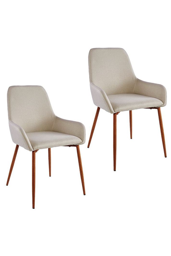 Pack 2 Sillas Comedor Lino Margaret Beige-0