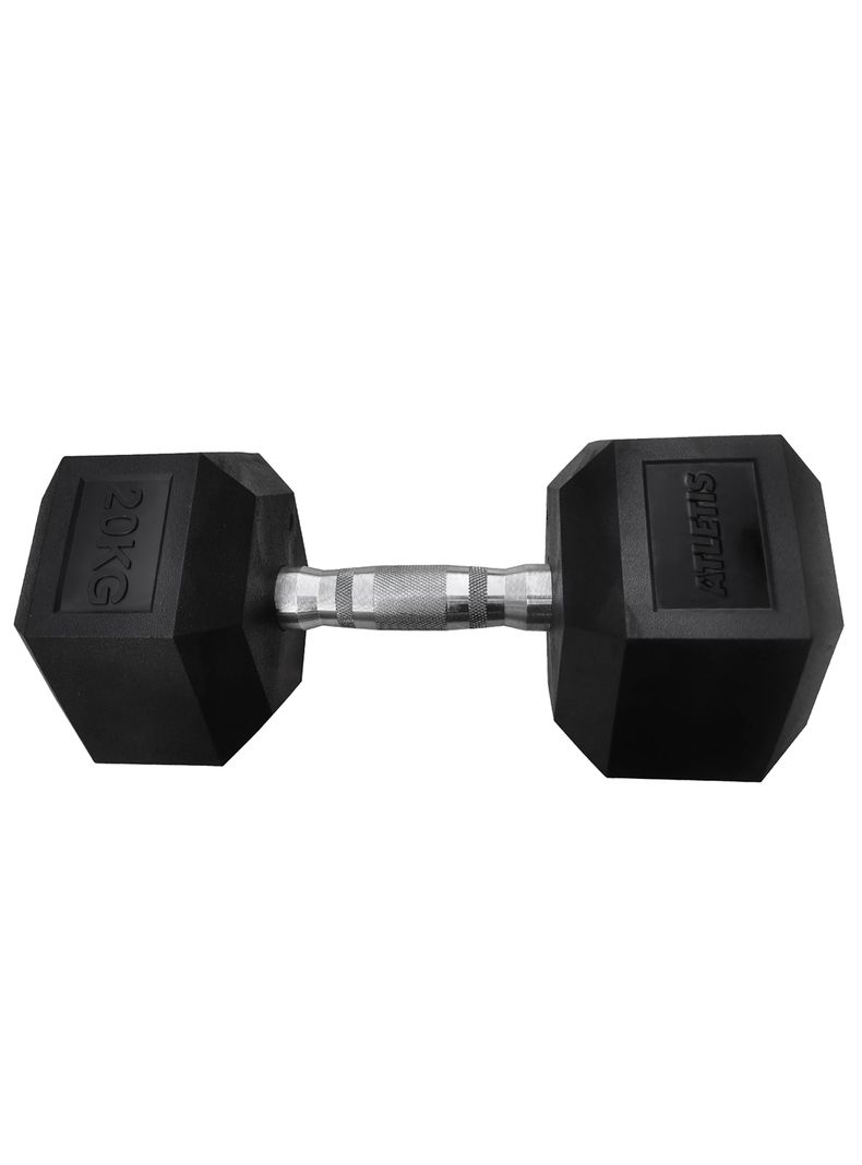 Mancuerna Hexagonal 20 Kg Negro