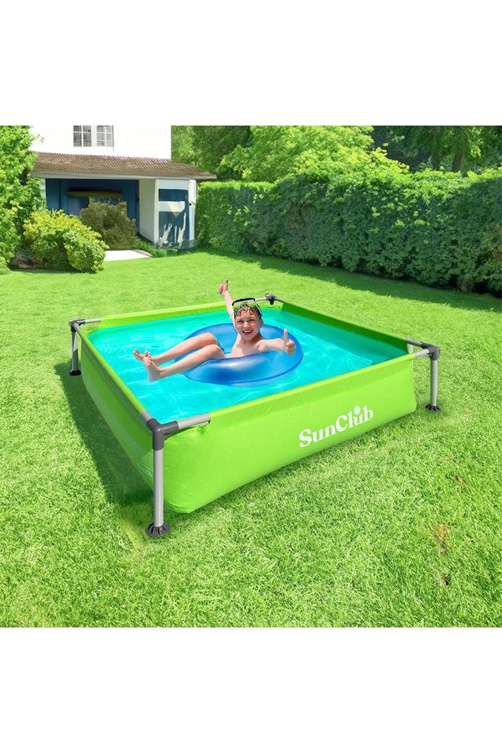 Piscina sin Filtro 399 Litros Verde-1