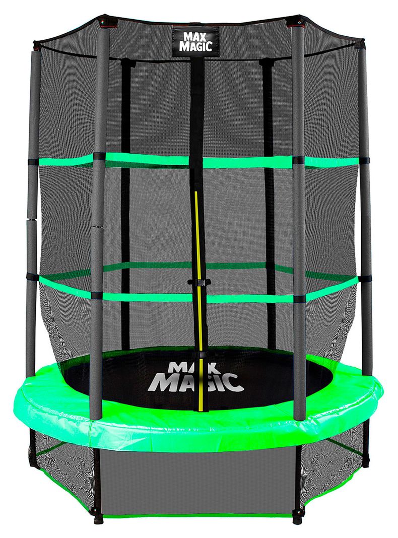 Cama Elástica 140 cm Verde-0