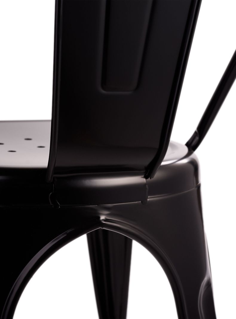Silla de Bar Metal Tolix Negro-6