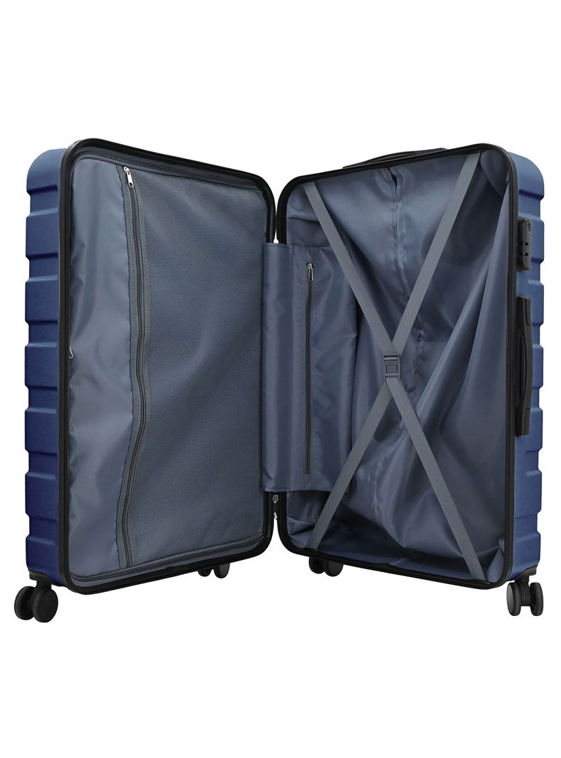 Set de 3 Maletas Rigidas Danubio Azul-4