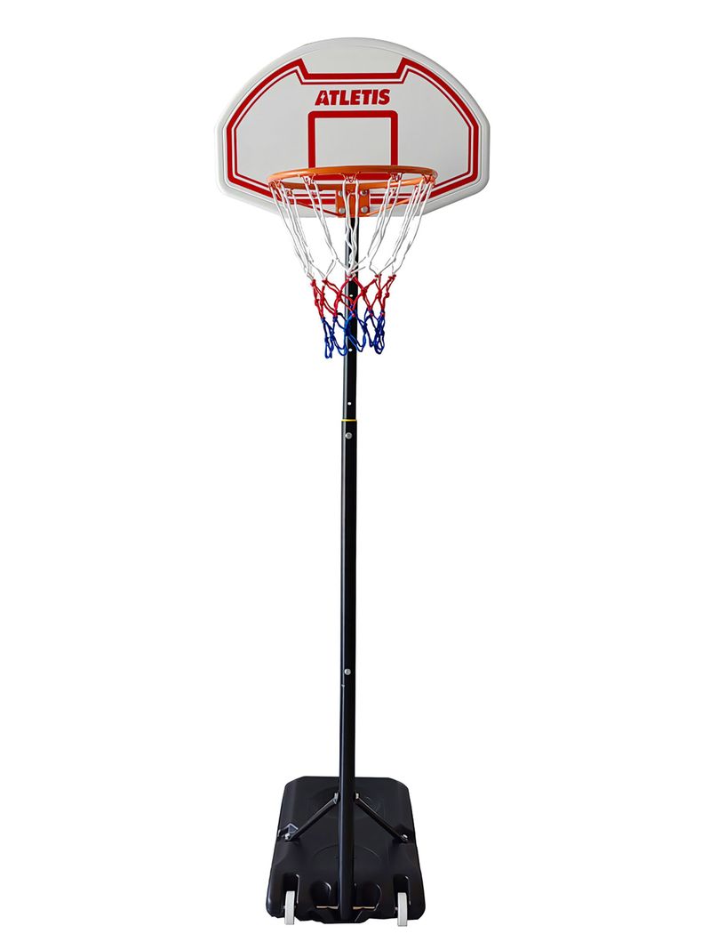Aro de Basquetball Street 2M Ajustable Rojo-0