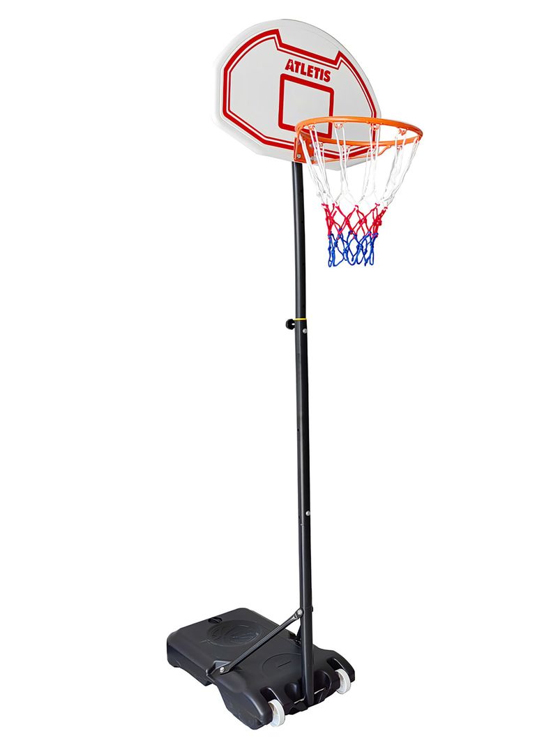 Aro de Basquetball Street 2M Ajustable Rojo-2