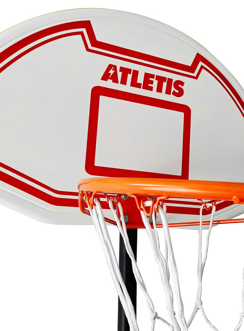 Aro de Basquetball Street 2M Ajustable Rojo-3
