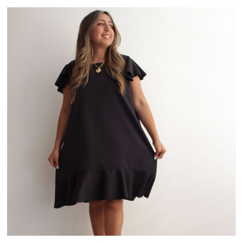 Vestido Jocy Manga Corta -1