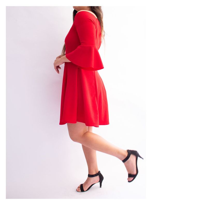 Vestido Dubai Rojo-1