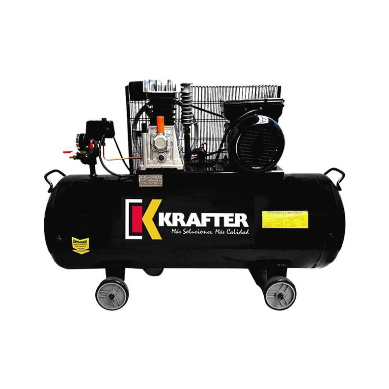 Compresor Krafter 100 Lts 3 Hp-2