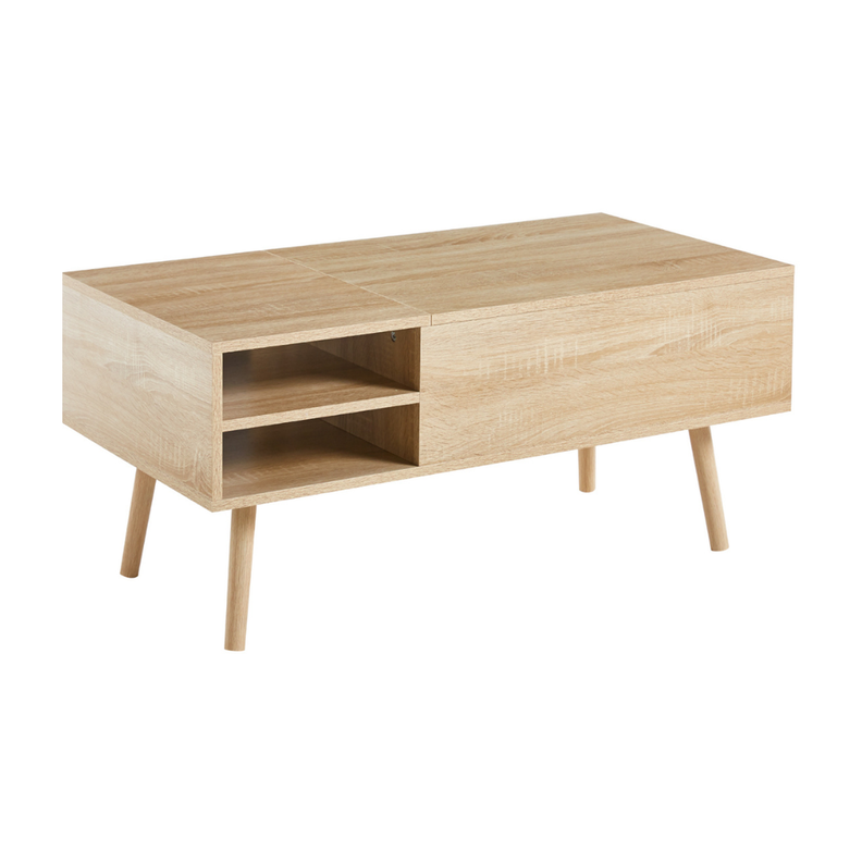 Mesa de Centro Elevable Darcy - Multifuncional y Moderna-0