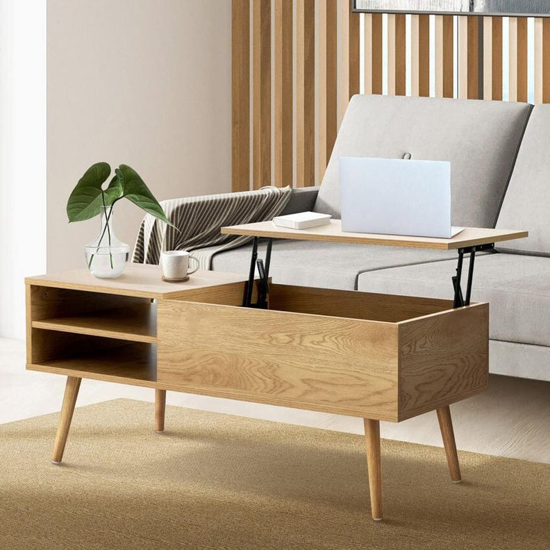 Mesa de Centro Elevable Darcy - Multifuncional y Moderna-1