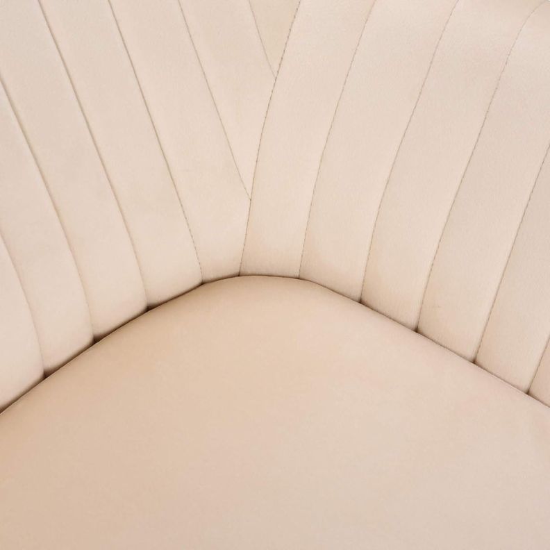 Pack 2 Butacas Sitiales Almer Velvet Beige | Sala, Dormitorio u Oficina-3