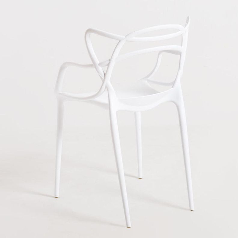 Pack 4 Sillas Blancas Masters | Ideal Terraza y Interior-3