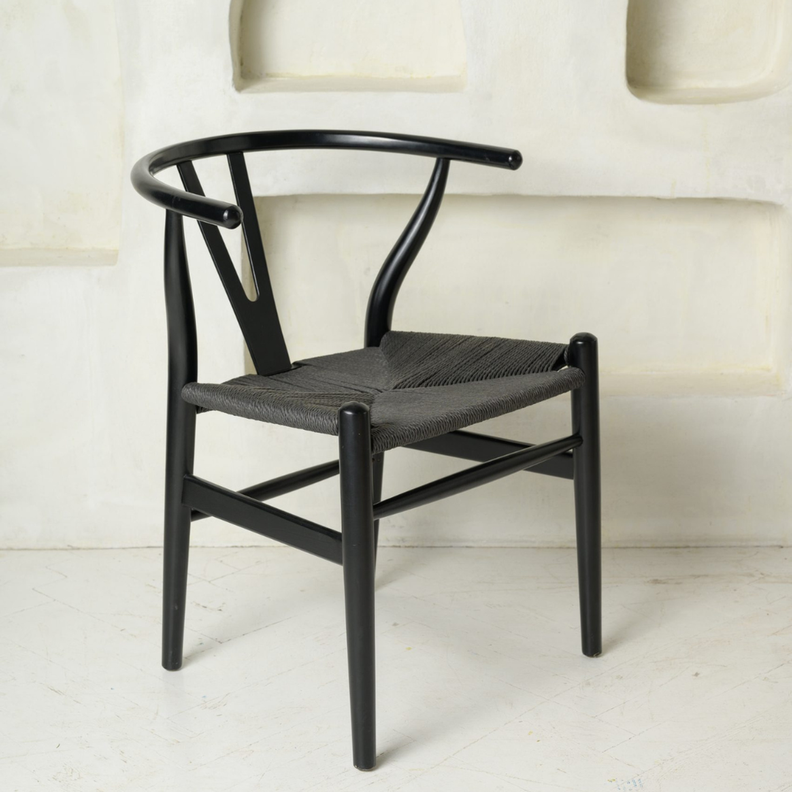 Pack 2 Silla Wishbone Nórdica | Madera | Negro-1
