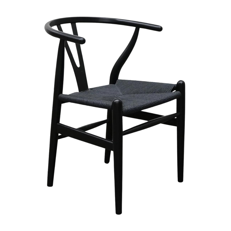 Pack 2 Silla Wishbone Nórdica | Madera | Negro-4