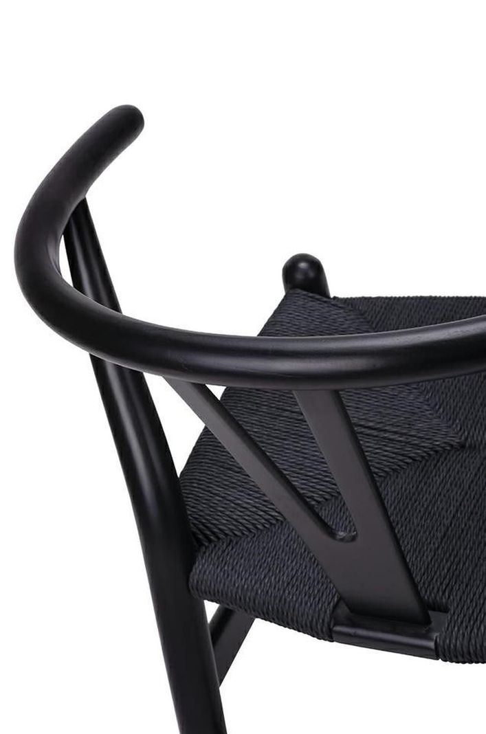 Pack 2 Silla Wishbone Nórdica | Madera | Negro-5