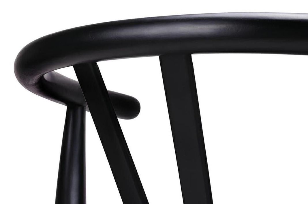 Pack 2 Silla Wishbone Nórdica | Madera | Negro-6