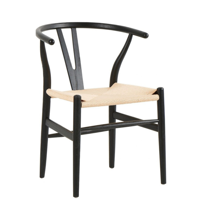 Pack 2 Silla Wishbone Nórdica | Madera | Natural & Negro-3