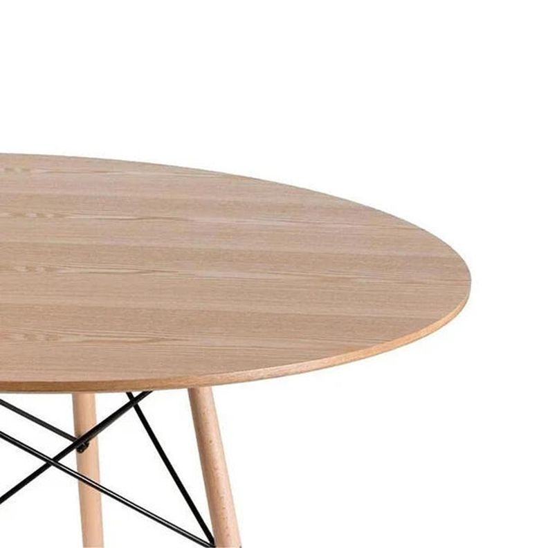 Mesa Redonda Shanna 100cm: Estilo Contemporáneo para tu Comedor-2