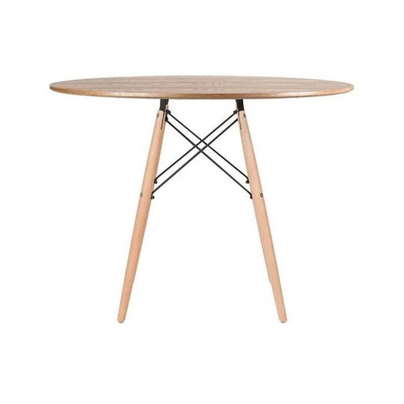 Mesa Redonda Shanna 100cm: Estilo Contemporáneo para tu Comedor-5