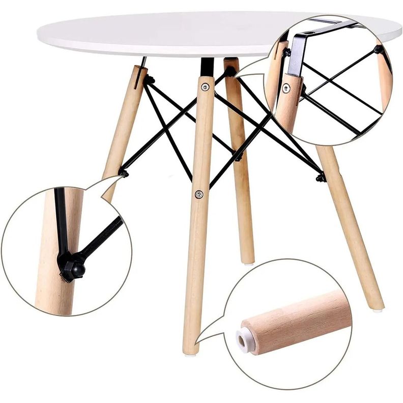 Mesa Infantil Eames: Diversión y Estilo en un Solo Lugar-1