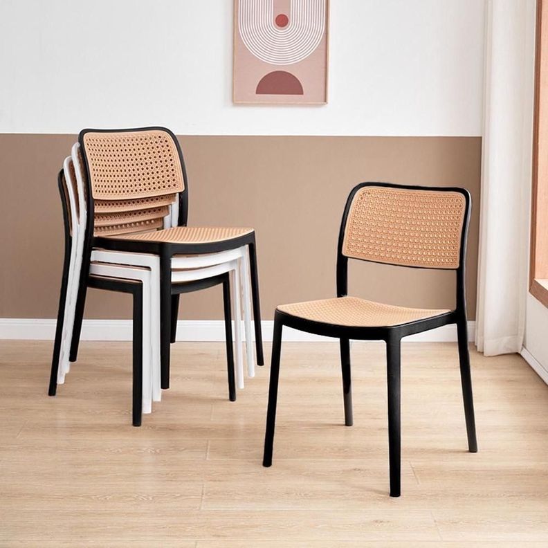 Pack 4 Sillas Feronia Negras | Ideal para Exteriores | Comedor-2