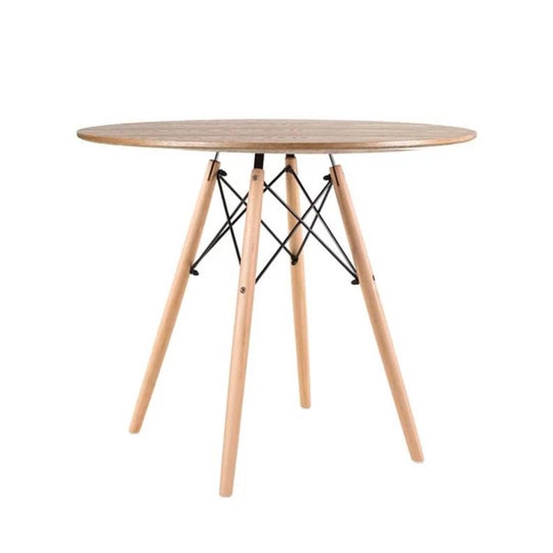 Mesa Redonda Shanna 80cm: Estilo Contemporáneo para tu Comedor-0