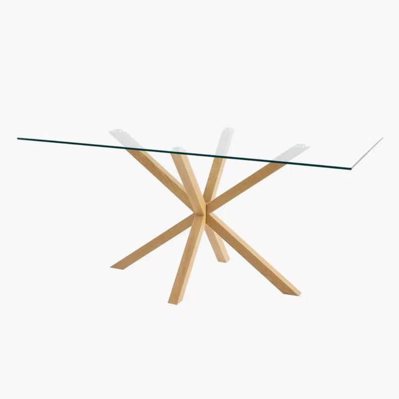 Mesa Rectangular Greta 160x90 | Elegante-Resistente | Vidrio Templado-3