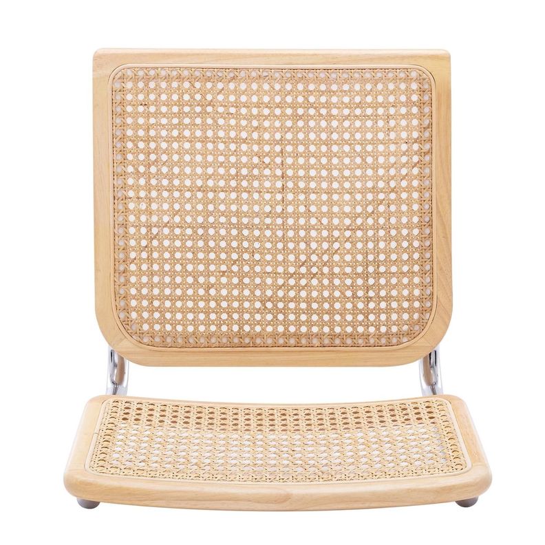 Pack 2 Silla Voladiza color Natural | Ratan & Metal | Comedor/Living-4