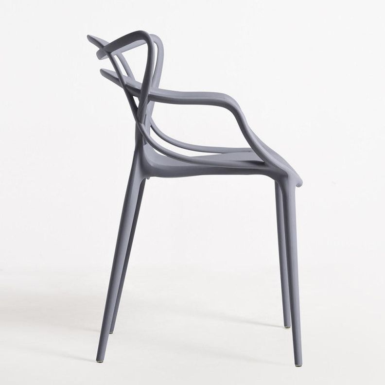 Pack 4 Sillas Gris Masters | Ideal Terraza y Interior-4