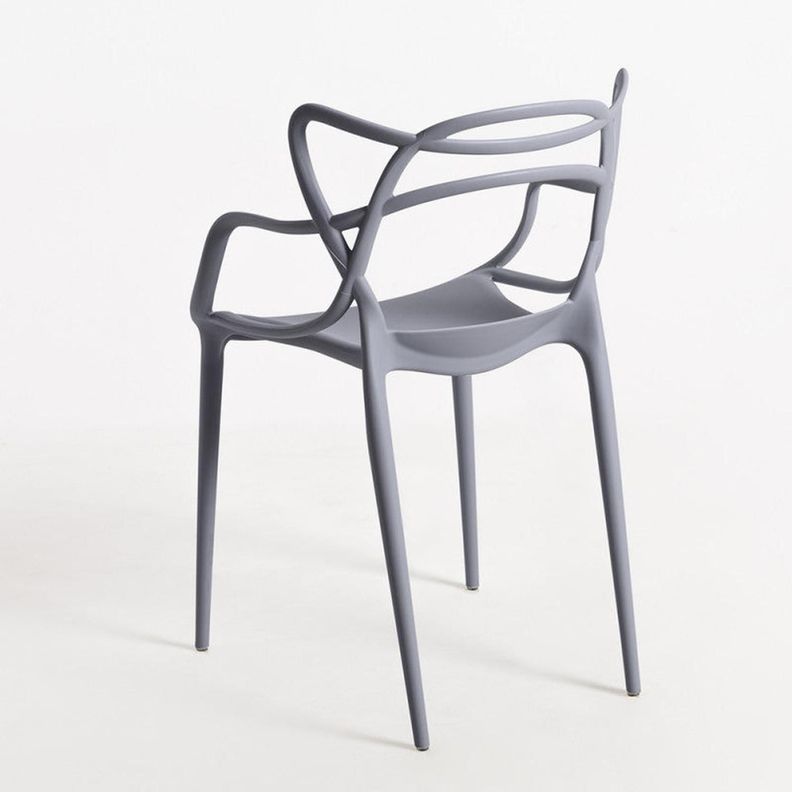 Pack 4 Sillas Gris Masters | Ideal Terraza y Interior-5