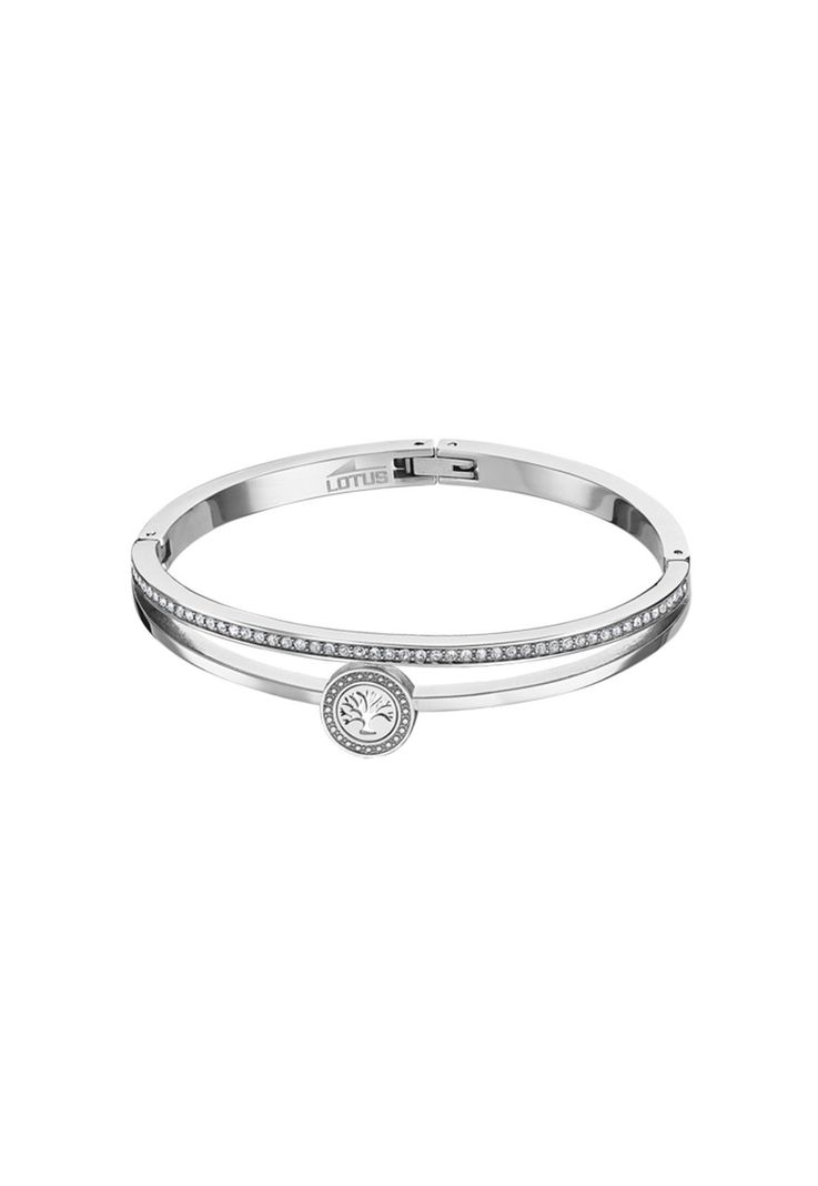 Pulsera Ls2088-2/1 Lotus Style Mujer Bliss Plateado Metalico