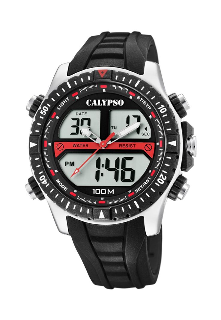 Reloj K5773/4 Calypso Gris Hombre Street Style-0