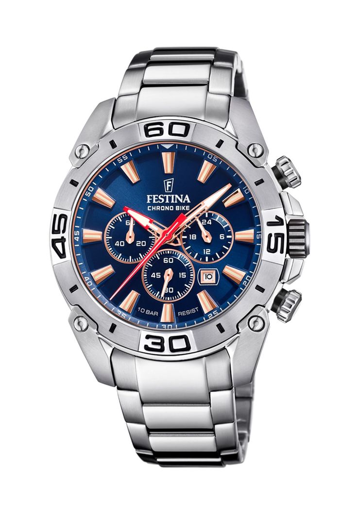 Reloj F20543/4 Festina Azul Oscuro Hombre Chrono Bike-0