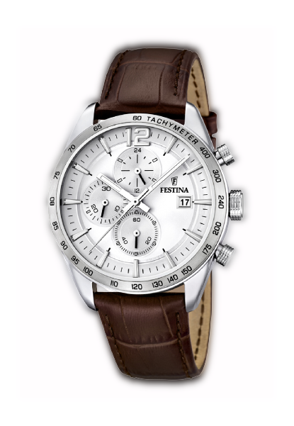 Reloj F16760/1 Festina Blanco Hombre Timeless Chronograph-0