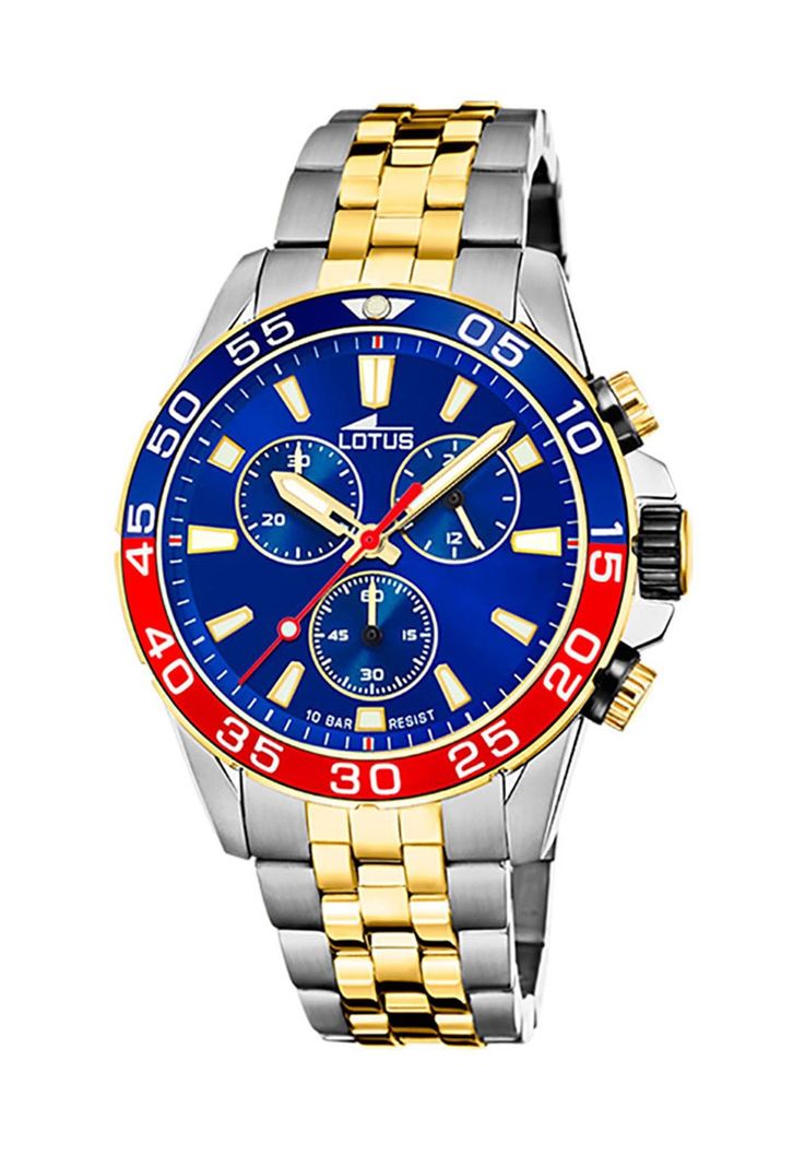 Reloj 18767/3 Lotus Azul Hombre Crono Deportivo-0